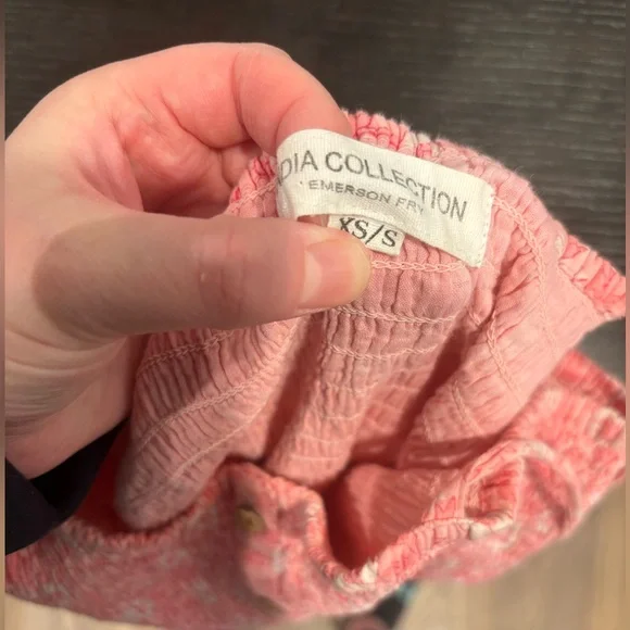 Emerson Fry India Collection Santiago Dress Organic Cotton Sundress  XS/S - Picture 14 of 15